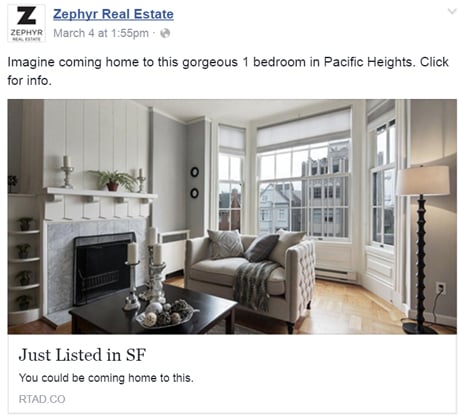 facebook real estate ad